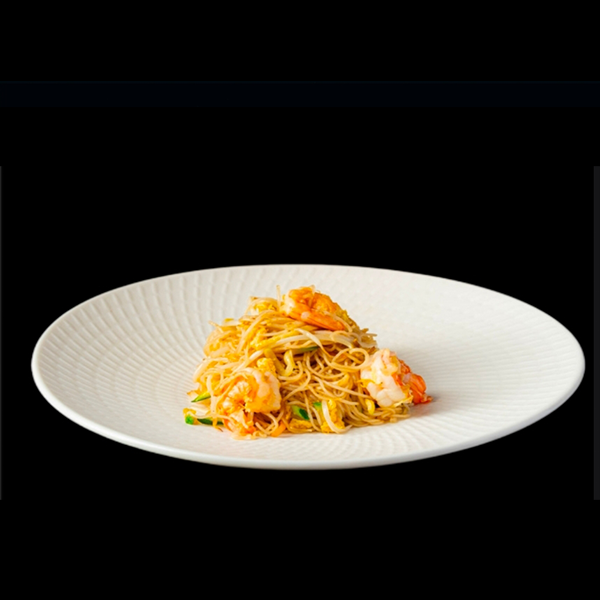 121.SPAGHETTI DI RISO CON GAMBERI