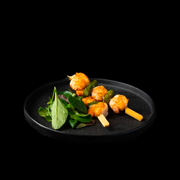 140.Spiedini di gamberi