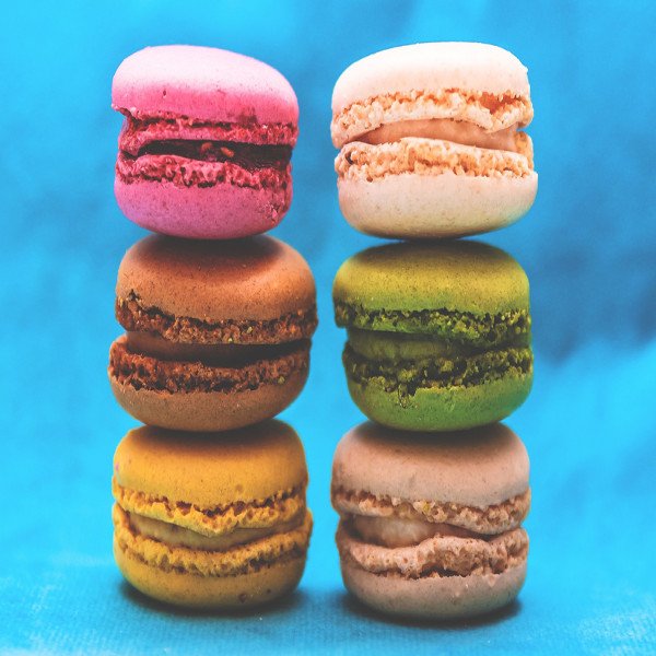 Macaron 6 pz